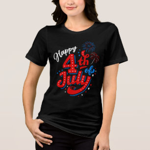 Camiseta Triblenda 4º de Julio del 250º Aniversario de Mujeres