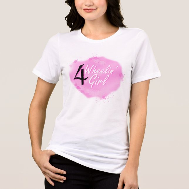 Camiseta Triblenda 4 Chica de Wheelin (Anverso)