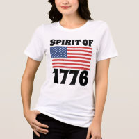 4 de julio, ESPÍRITU DE 1776 CAMISAS