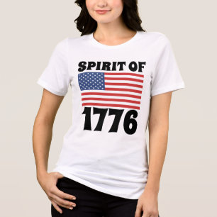 Camiseta Triblenda 4 de julio, ESPÍRITU DE 1776 CAMISAS