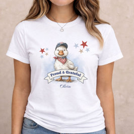 Camiseta Triblenda 4th of July Patriotic Animal