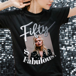 Camiseta Triblenda 50 años cincuenta fabulosa foto de guión de plata