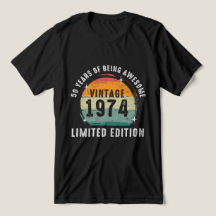 Camiseta Triblenda 50 años de ser una cosecha asombrosa 1974