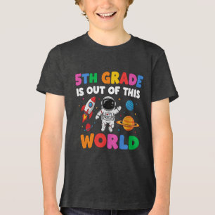 Camiseta Triblenda 5.º astronauta escolar