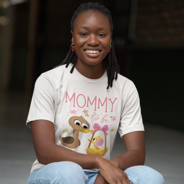 Camiseta Triblenda 5 Patos | Mamá Para Ser - Chica (Woman wearing t-shirt)