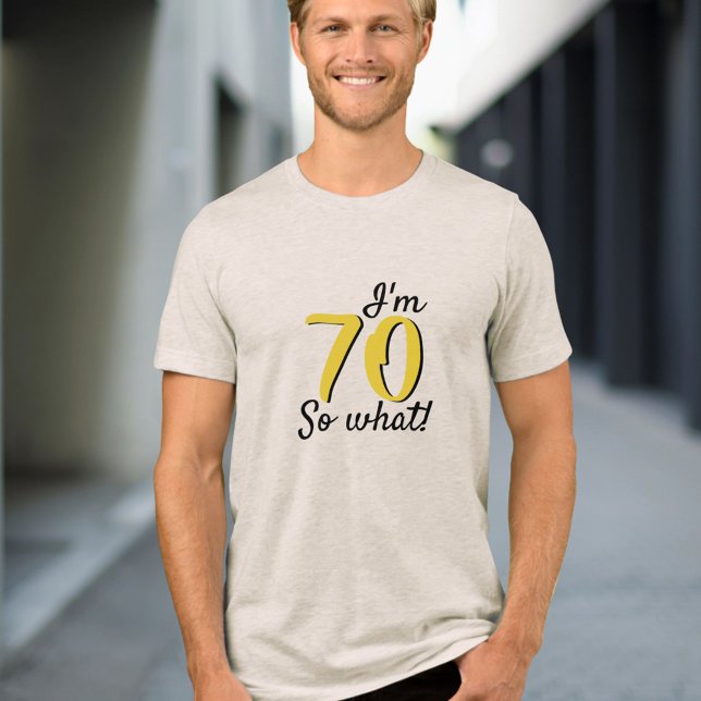 Camiseta Triblenda 70 así que qué graciosa cita Inspiradora 70 cumple (Subido por el creador)