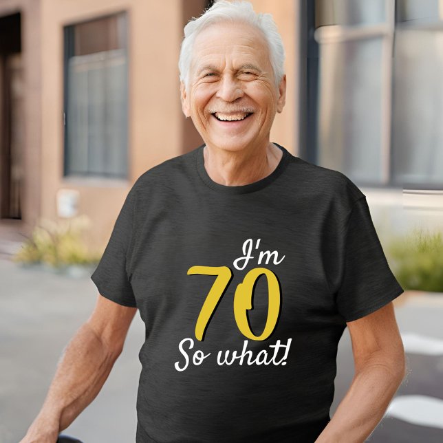 Camiseta Triblenda 70 así que qué graciosa cita Inspiradora 70 cumple (Subido por el creador)