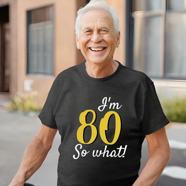 Camiseta Triblenda 80 así que qué gracioso Inspirador cita 80 cumplea (Subido por el creador)