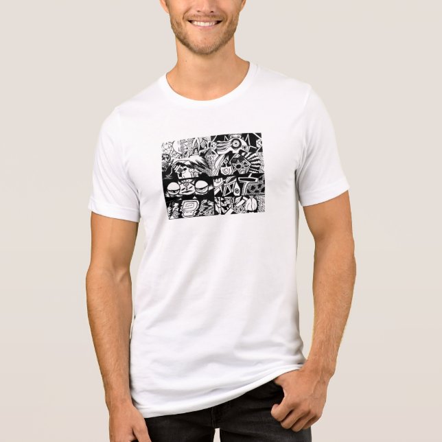 Camiseta Triblenda 8 Shades of Anxiety (Anverso)