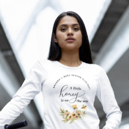 Camiseta Triblenda A little honey bee Baby Shower