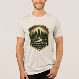 CAMISETA TRIBLENDA A LOS PINOS