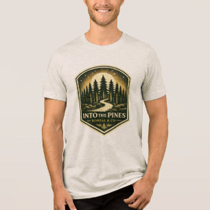 CAMISETA TRIBLENDA A LOS PINOS