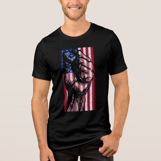 Camiseta Triblenda A New American Revolution  (Anverso)