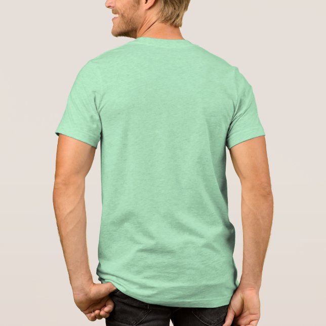CAMISETA TRIBLENDA ABANICO  (Reverso )