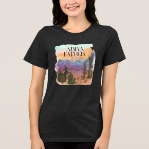 Camiseta Triblenda Abba Padre Acuarela