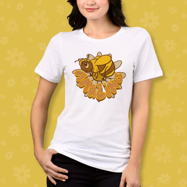 Camiseta Triblenda Abeja asombrosa - Abeja y marimacho Personalizado (Subido por el creador)