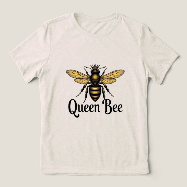 Camiseta Triblenda Abeja Reina (Diseño delantero )