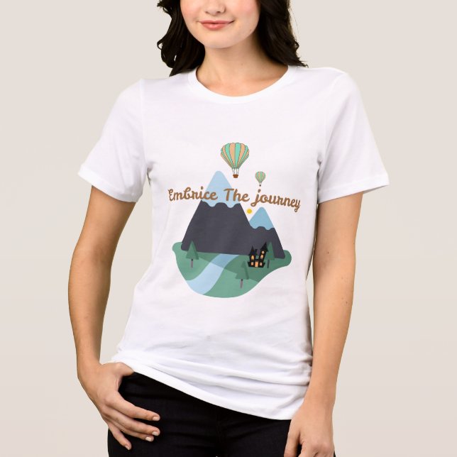 Camiseta Triblenda Abraza El Viaje (Anverso)