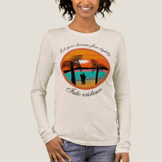 Camiseta Triblenda Abrazo cálido: Camiseta Sunset Silhouette Design T