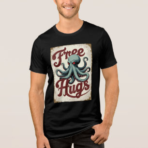 Camiseta Triblenda Abrazos gratis Octopus Tee - Ocho brazos adorables