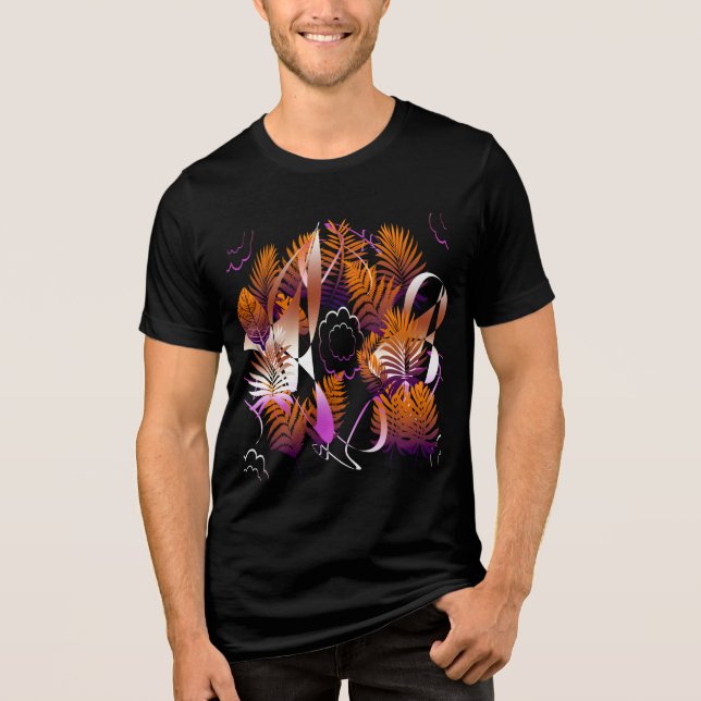 Camiseta Triblenda Abstract Autumnal Melancholy (Anverso)
