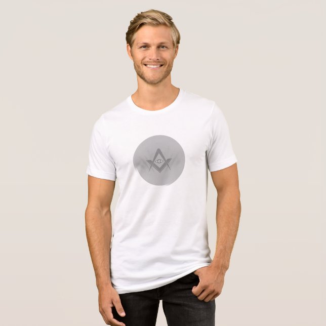 Camiseta Triblenda Abstract Eye Symbol Men’s T-Shirt – Minimalist Art (Anverso Completo)