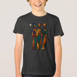 Camiseta Triblenda Abstract Three Wise Men