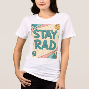 Camiseta Triblenda Abstract Tunnel Perspective with Two Figures