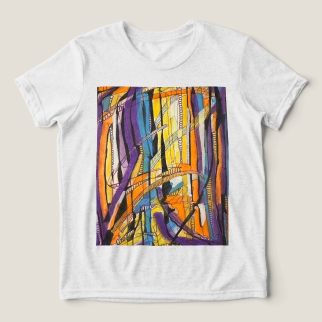 Camiseta Triblenda abstracto (Diseño delantero )
