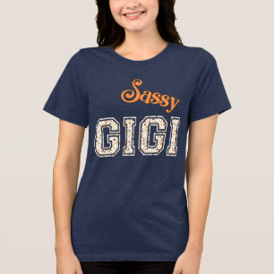 Camiseta Triblenda Abuela de lunares Gigi descarada
