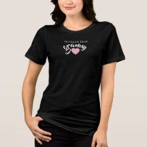 Abuela del Mundo Mejor Corazón Dulce Negro Elegant