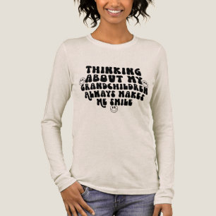 Camiseta Triblenda Abuela Nietos sonrisa de arte de palabras