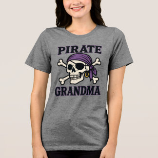 Camiseta Triblenda Abuela pirata - Calavera -