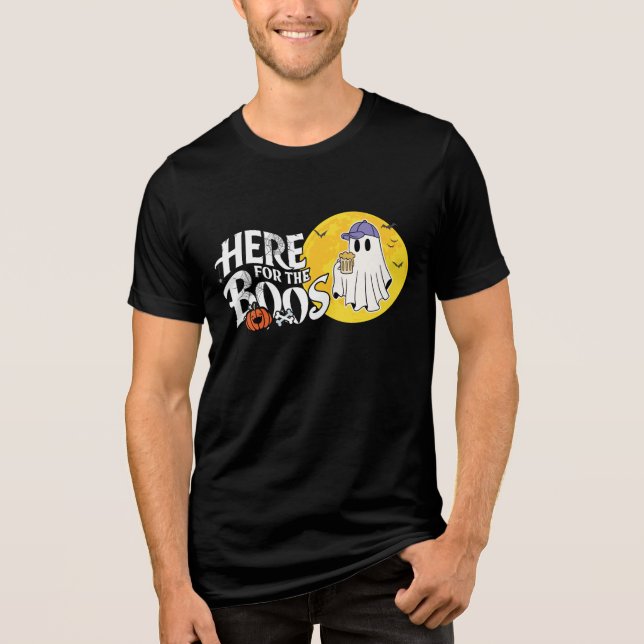 Camiseta Triblenda Acá para los abucheos | Beba y enciende tu charla (Anverso)