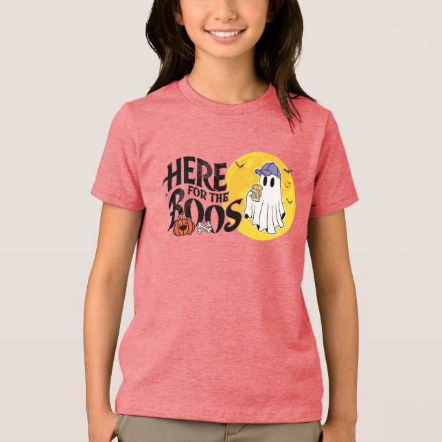 Camiseta Triblenda Acá para los abucheos | Beba y enciende tu charla (Anverso)