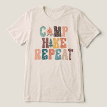 Acampar Hacer Senderismo Repetir