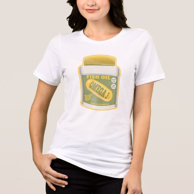 Camiseta Triblenda Aceite de pez Omega 3 (Anverso)