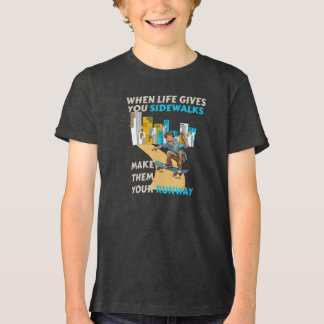 Camiseta Triblenda Acera a pistas de aterrizaje