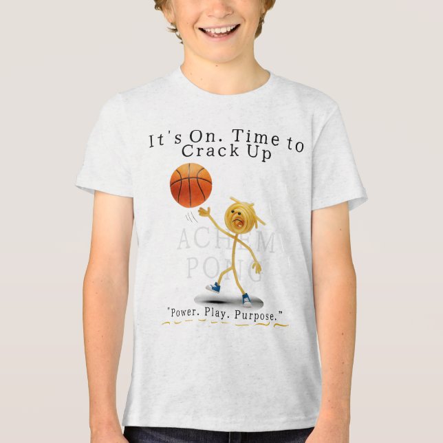 Camiseta Triblenda Achempong BB - Partida Activada; Tiempo De Agarre (Anverso)