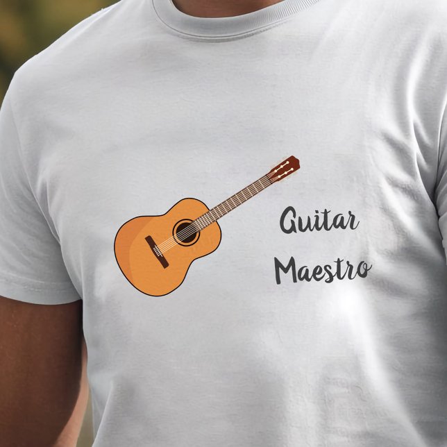 Camiseta Triblenda Acoustic Guitar (Acoustic Guitar T-Shirt)