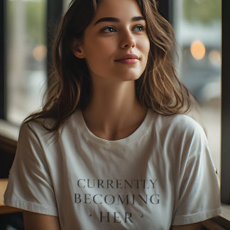 Camiseta Triblenda Actualmente convirtiéndose en su Motivación Minima