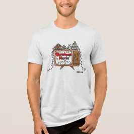 Camiseta Triblenda Adicto a Películas de Navidad 2025
