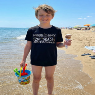 Camiseta Triblenda Adiós 1er Grado Hola 2do Grado Primer Verano