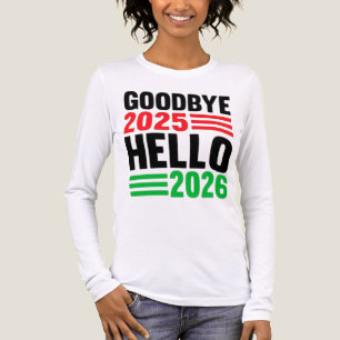 Camiseta Triblenda Adiós 2025 Hola 2026 - Celebrando una nueva estrel