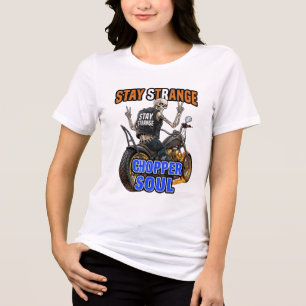 Camiseta Triblenda ADOM Chopper Soul Mantén Strange Bike