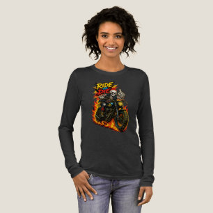 Camiseta Triblenda ADOM Ride Die Flame Biker
