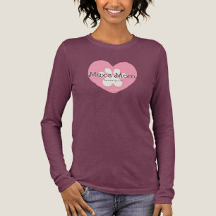 Camiseta Triblenda Adopción de Mamá de Mascota Personalizada con Nomb
