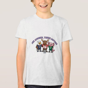 Camiseta Triblenda Adorable Aficionado de Fútbol USA Canadá México 20