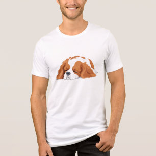 Camiseta Triblenda Adorable Cavalier King Charles Animal Durmiendo Di