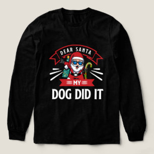 Camiseta Triblenda Adorable perro Golden Doodle de Navidad amante